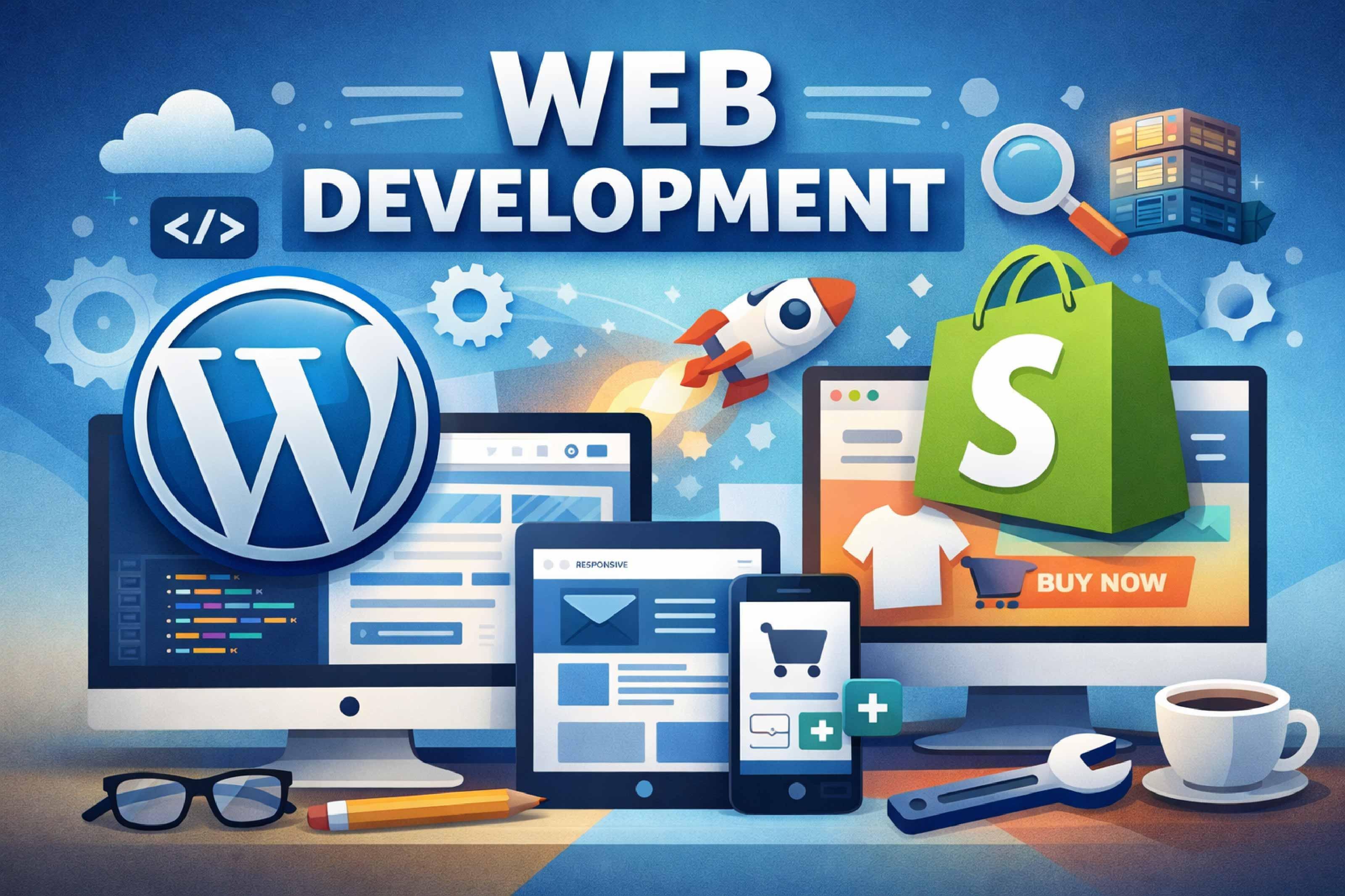 Web Development (WordPress & Shopify)