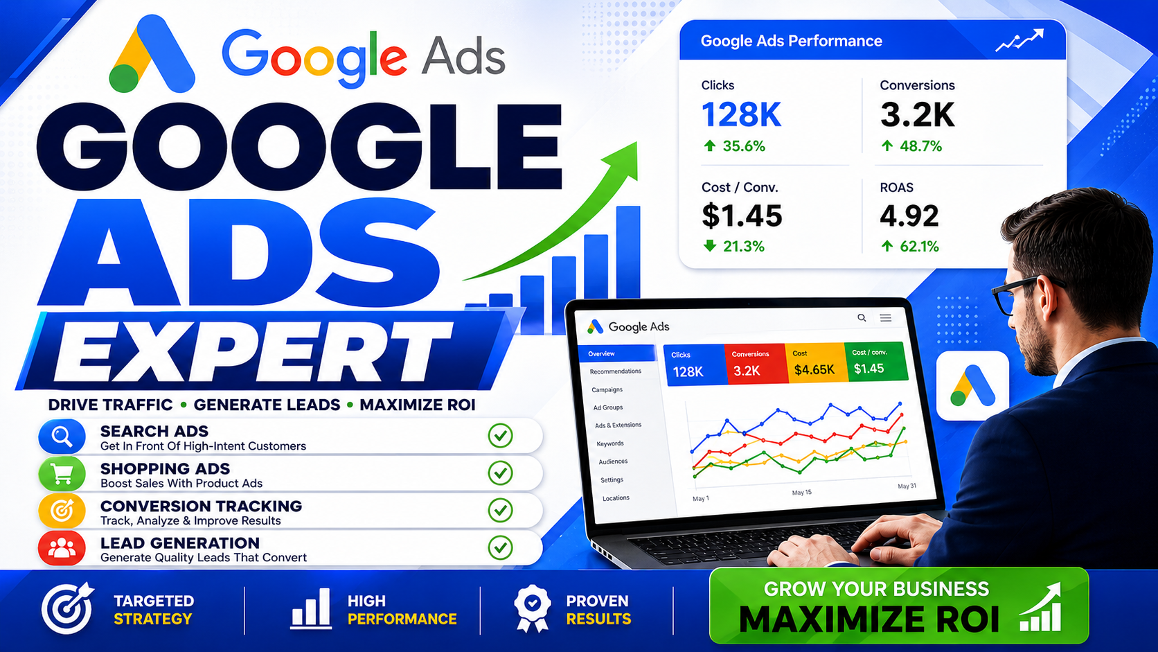 Google Ads Setup & Management